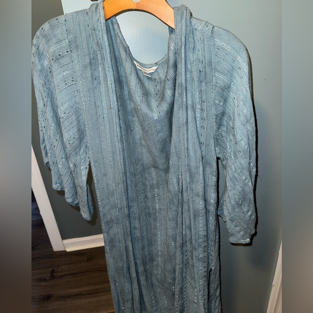 Glittery Blue Cardigan